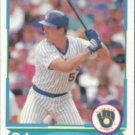 BJ SURHOFF 1988 Score Young Star #8 of 40.  BREWERS