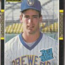 BJ SURHOFF 1987 Leaf Rated Rookie #28.  BREWERS