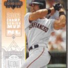 BENITO SANTIAGO 2003 Donruss Champions #225.  GIANTS
