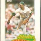 DAVE STEWART 1989 Topps mini #71.  A's