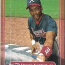 REGGIE SANDERS 2000 Skybox Impact #173.  BRAVES