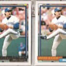 DAVE STIEB 1992 Topps GOLD Winner w/ sister.   BLUE JAYS