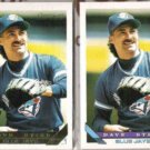 DAVE STIEB 1993 Topps GOLD Insert w/ sister.   BLUE JAYS