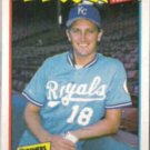 BRET SABERHAGEN 1988 Fleer Best #36 of 44.  ROYALS