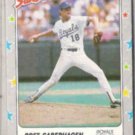BRET SABERHAGEN 1988 Fleer Star  Stickers #32.  ROYALS