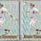 ROBBY THOMPSON (2) 1994 Pacific Prism #36.  GIANTS