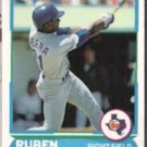 RUBEN SIERRA 1988 Score Young Stars #36 of 40.  RANGERS