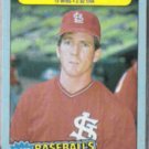 JOHN TUDOR 1987 Fleer Game Winners #41 of 44.  CARDS