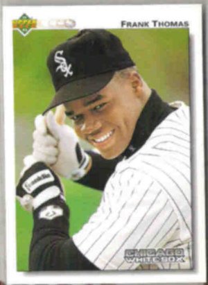 FRANK THOMAS 1992 Upper Deck #166.  WHITE SOX