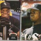 FRANK THOMAS 1992 Stadium Club + Members Choice.  WHITE SOX
