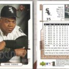 FRANK THOMAS (2) 2000 Upper Deck MVP #203.  WHITE SOX