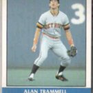 ALAN TRAMMELL 1987 Fleer Record Setters #38 of 44.  TIGERS