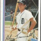 ALAN TRAMMELL 1982 Topps #475.  TIGERS