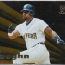 GREG VAUGHN 1996 Pinnacle Zenith #81.  BREWERS