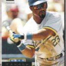 GREG VAUGHN 1994 Pinnacle #37.  BREWERS