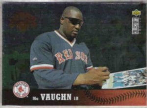 MO VAUGHN 1997 Upper Deck CC Hot List Foil #327.  RED SOX