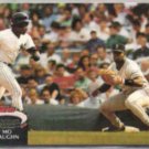 MO VAUGHN 1992 Stadium Club #325.  RED SOX
