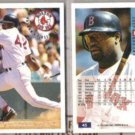 MO VAUGHN (2) 1994 Fleer #45.  RED SOX