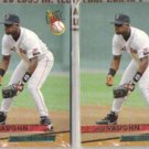 MO VAUGHN (2) 1993 Fleer Ultra #156.  RED SOX
