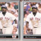 MO VAUGHN (2) 1992 Leaf #103.  RED SOX