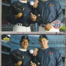 FRANK VIOLA (2) 1993 UD Teammates w/ R. Clemens.  RED SOX