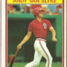 ANDY VAN SLYKE 1986 Kay Bee Young Stars #32 of 33.  CARDS