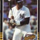 DAVE WINFIELD 1985 Donruss Highlights #53.  YANKEES