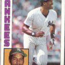 DAVE WINFIELD 1984 Topps #460.  YANKEES