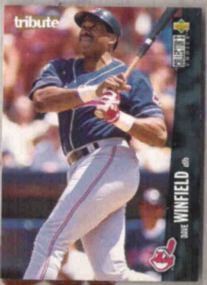 DAVE WINFIELD 1996 Upper Deck CC Tribute #123.  ANGELS