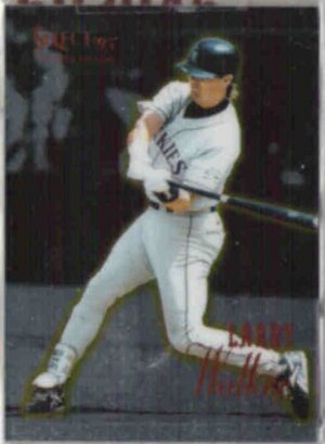 LARRY WALKER 1995 Select Certified Edition #89.  ROCKIES