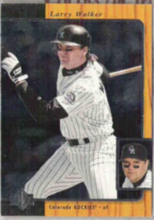LARRY WALKER 1996 Upper Deck SP #80.  ROCKIES