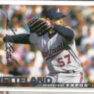 JOHN WETTELAND 1995 UD CC Silver Sig. Insert #239.  EXPOS
