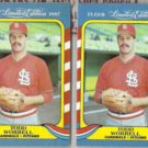 TODD WORRELL (2) 1987 Fleer Limited Edition #43 of 44.  CARDS