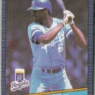 WILLIE WILSON 1986 Leaf #106.  ROYALS