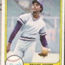 FRANK WHITE 1981 Fleer #44.  ROYALS