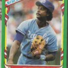 FRANK WHITE 1987 Fleer Star Stickers #123.  ROYALS