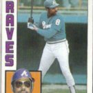 BOB WATSON 1984 Topps #739.  BRAVES