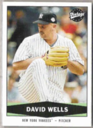DAVID WELLS 2004 Upper Deck Vintage #97.  YANKEES