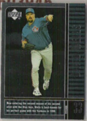 DAVID WELLS 2000 Upper Deck Legends #16.  BLUE JAYS