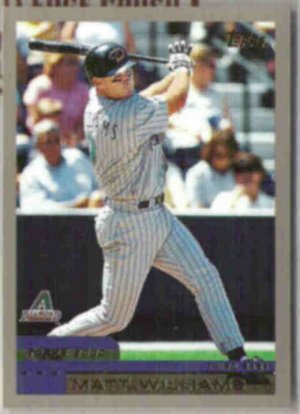 MATT WILLIAMS 2000 Topps #5.  DIAMONDBACKS