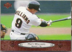 MATT WILLIAMS 1996 Upper Deck #455.  GIANTS