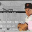 MATT WILLIAMS 1995 Studio #24.  GIANTS