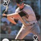 MATT WILLIAMS 1992 US Playing Cards Aces 10-Clubs.  GIANTS