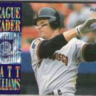 MATT WILLIAMS 1995 Fleer Leader Insert #7 of 10.  GIANTS