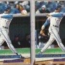 DEVON WHITE (2) 1989 Fleer Ultra #297.  JAYS
