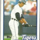 LOU WHITAKER 1989 Topps #320.  TIGERS