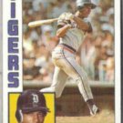 LOU WHITAKER 1984 Topps #695.  TIGERS
