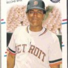 LOU WHITAKER 1988 Fleer #75.  TIGERS