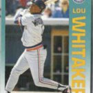 LOU WHITAKER 1992 Fleer #149.  TIGERS