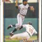 LOU WHITAKER 1991 Topps #145.  TIGERS